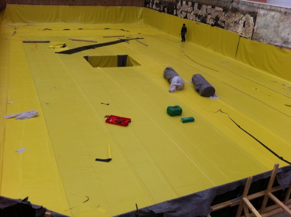 PVC-TPO-EPDM-HDPE  SENTETİK ÖRTÜ  SU YALITIM SİSTEMLERİ